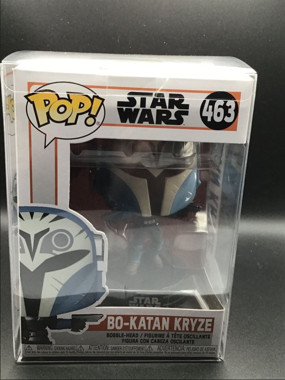 Funko Pop! Star Wars Mandalorian #463 Bo-Katan Kryze w/ Pop Protector Exclusive